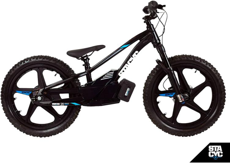 STACYC Kinder Elektro Laufrad 20eDrive Manitou Gabel - 9