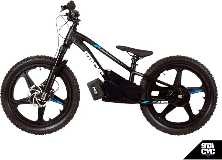 STACYC Kinder Elektro Laufrad 20eDrive Manitou Gabel - 6