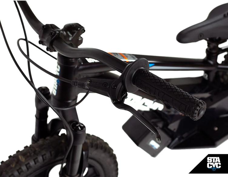 STACYC Kinder Elektro Laufrad 20eDrive Manitou Gabel - 3
