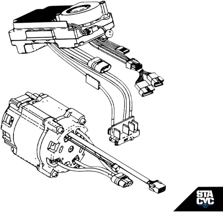 STACIC Ersatzmotor Motor/ESC 18eDrive