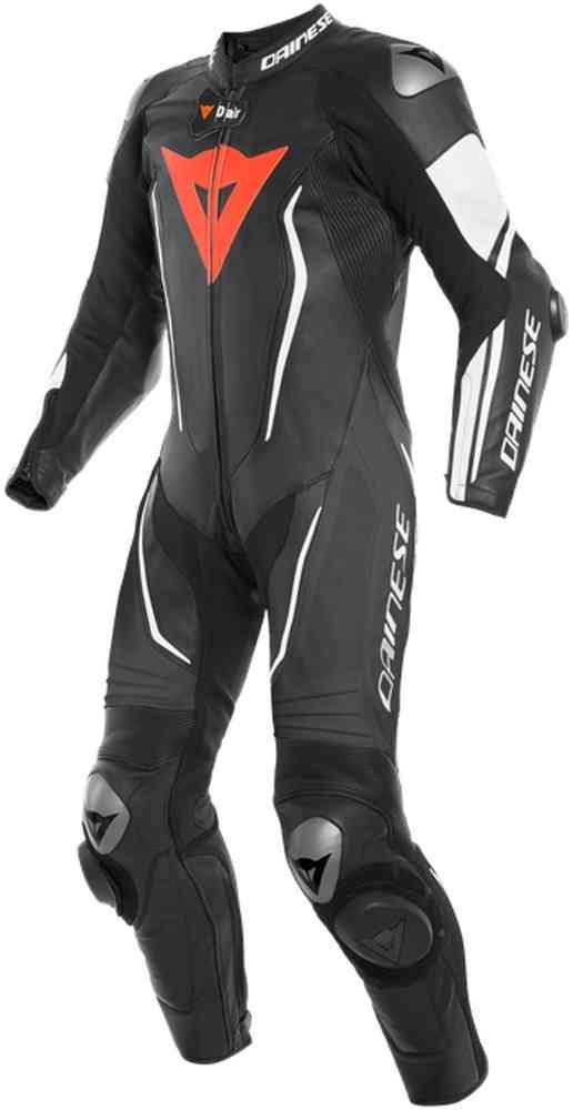 Dainese Misano 2 D-Air® Airbag 1-Teiler Perforierte Motorrad Lederkombi