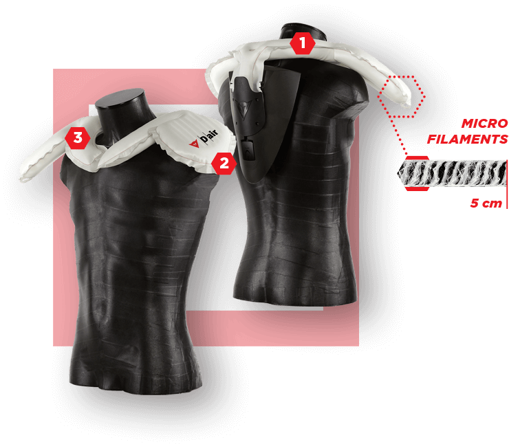 Dainese Misano 2 D-Air® Airbag 1-Teiler Perforierte Motorrad Lederkombi - 0