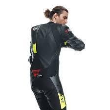 Dainese Misano 3 D-Air Airbag perforierte 1-Teiler Motorrad Lederkombi - 2