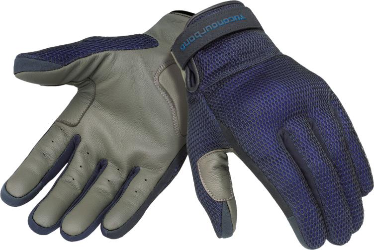 Tucano Handschuhe Eden Mesh weiss-blau