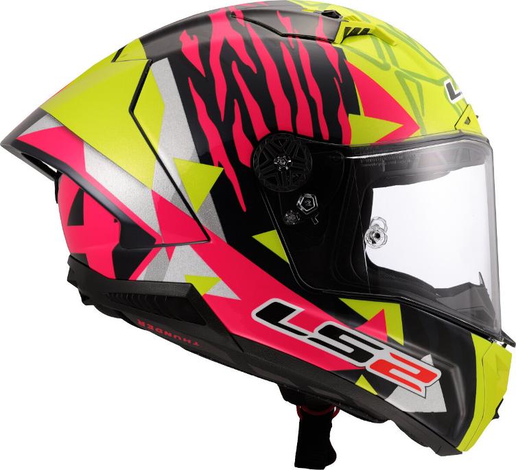 FF805 Thunder C GP Replica Aldeguer LS2 Integralhelm Carbon - 2