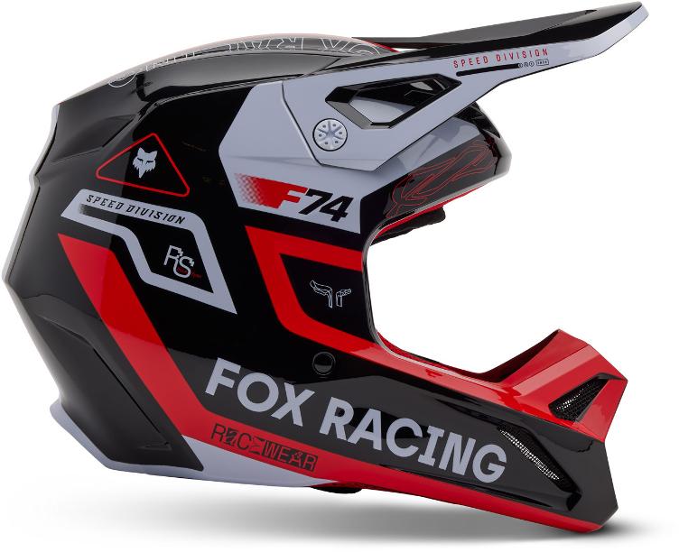 FOX V1 SPEC MIPS Motocross Helm - 0