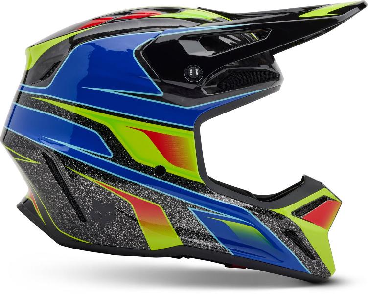 FOX V3 RS Acric MIPS Motocross Helm - 0