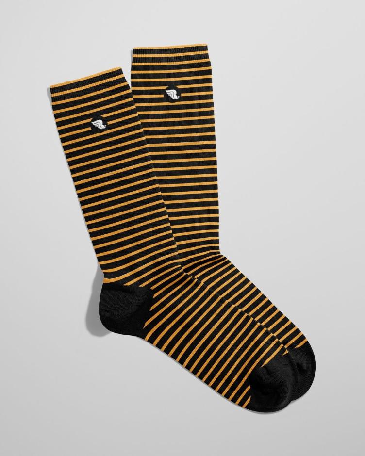 Fun Socks Schwarz/Gelb