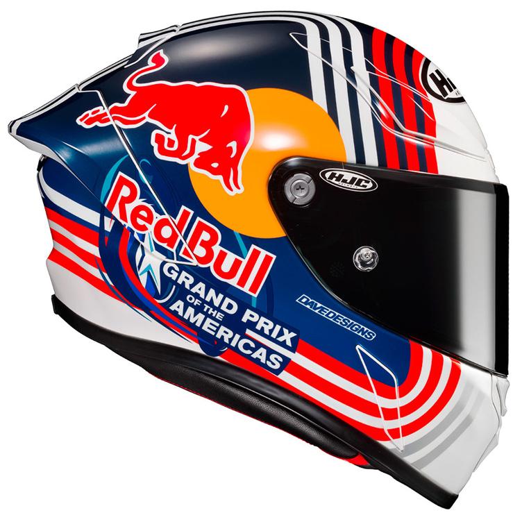 HJC RPHA 1 Red Bull Austin GP Helm - 0