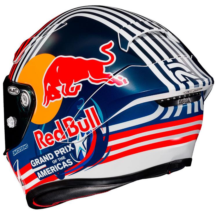 HJC RPHA 1 Red Bull Austin GP Helm - 2