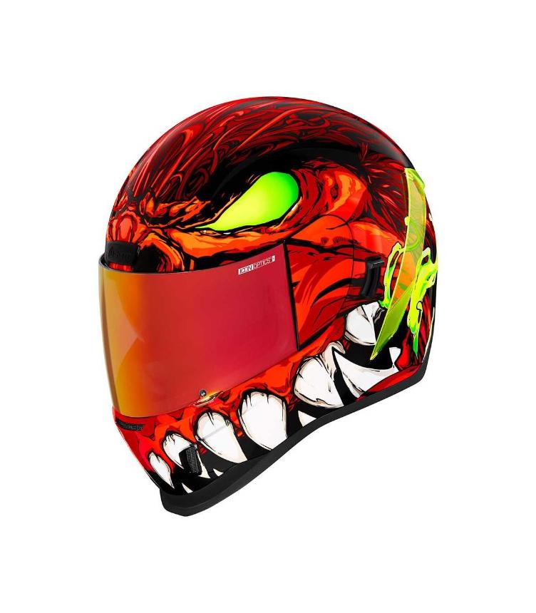 ICON AIRFORM MANIK`R RED HELMET