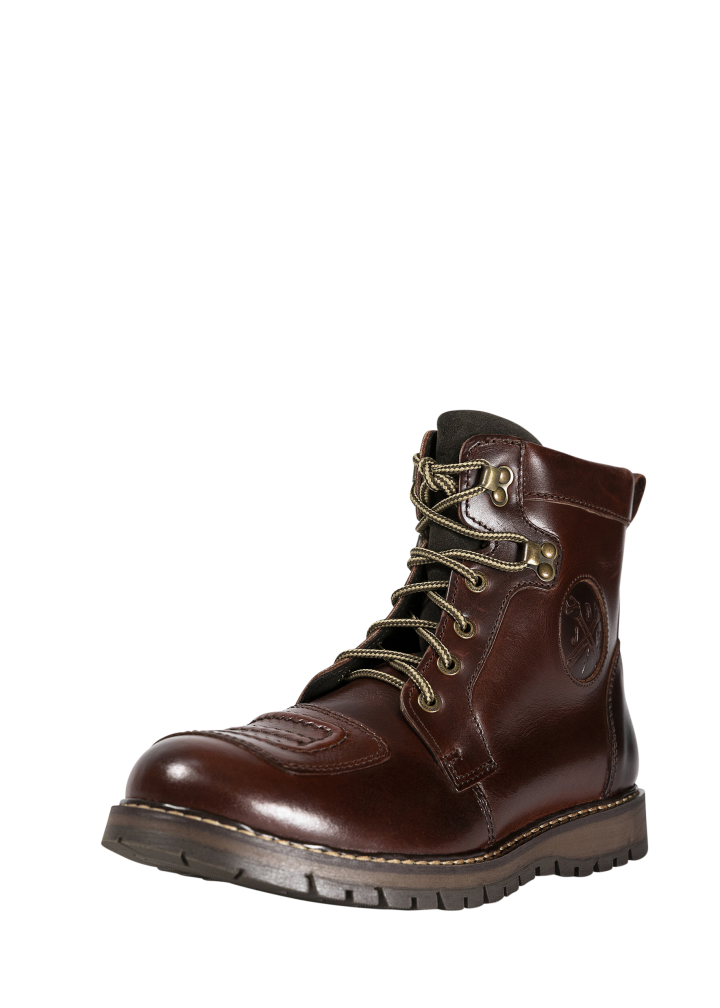 John Doe Daytona XTM Motorradschuhe 'Brown'