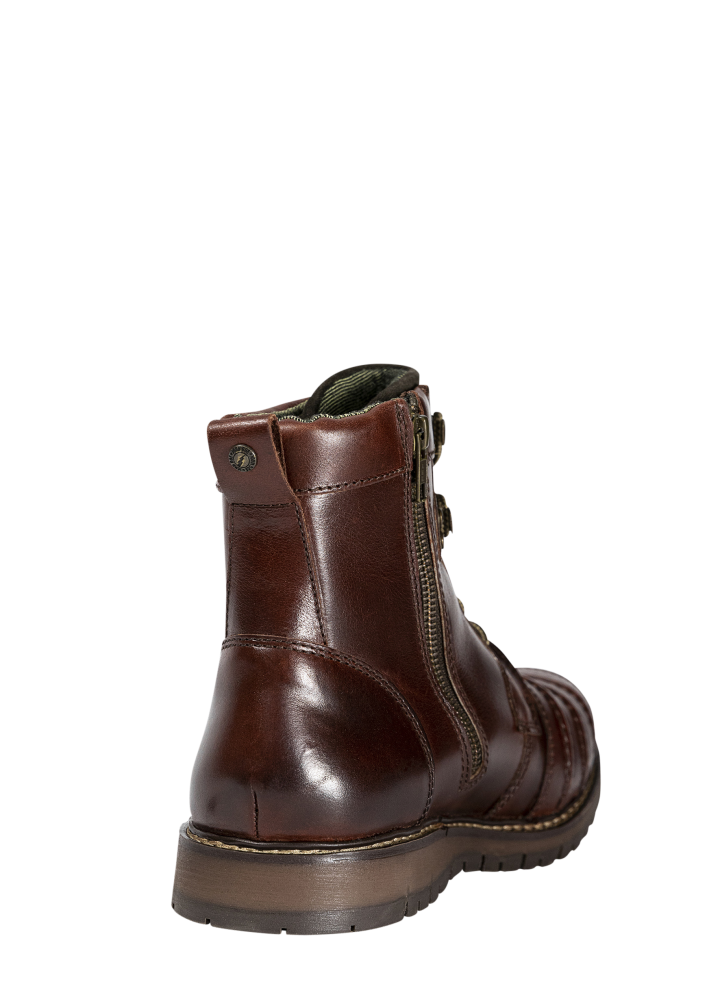 John Doe Daytona XTM Motorradschuhe 'Brown' - 0