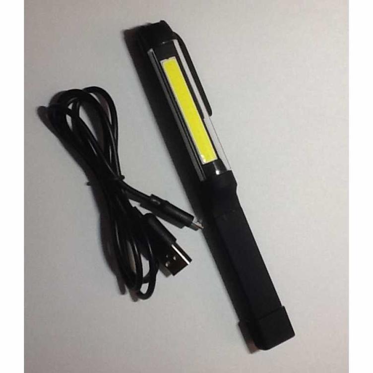 LED Mini Leuchtstift, schwarz, USB