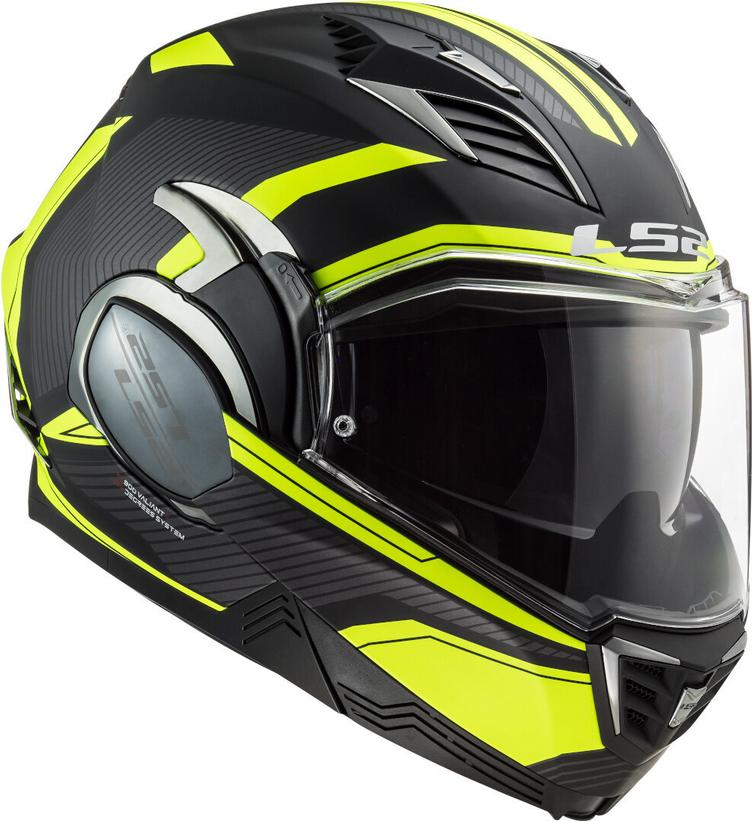 LS2 FF900 Valiant II Revo Helm NEON - 5