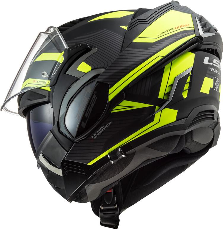 LS2 FF900 Valiant II Revo Helm NEON - 8