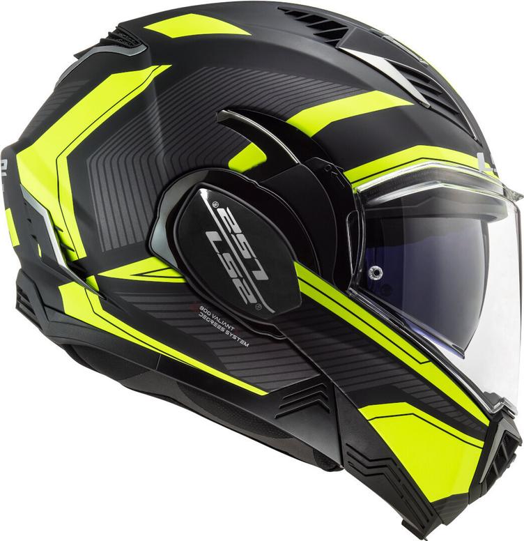LS2 FF900 Valiant II Revo Helm NEON - 0
