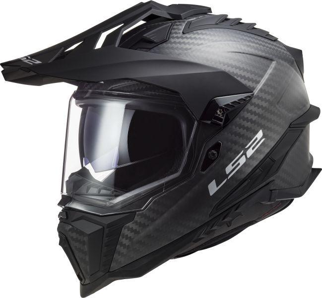 LS2 MX701 C Explorer Solid Carbon Glanz