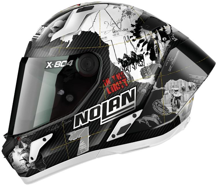 Nolan X-804 RS Ultra Carbon Carlos Checa Replica Helmdition Helm von Nolan ion Helm - 0