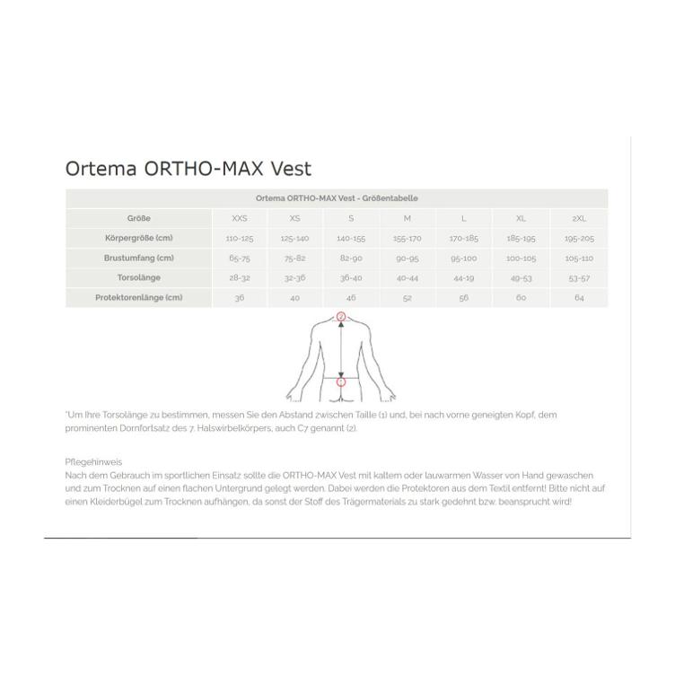 Ortema ORTHO-MAX Light VESTE - 1