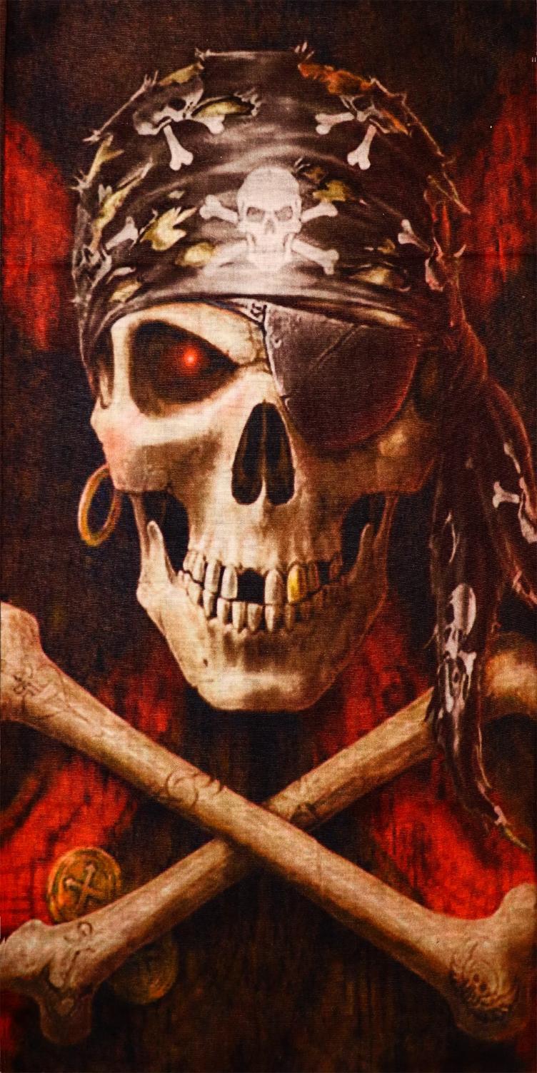 PiWear® Schlauchschal Pirate-Skull