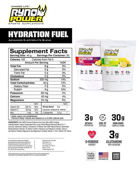Ryno Power Hydration Fuel Fruit Punch - 0