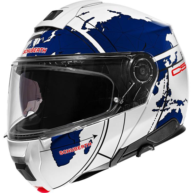 Schuberth C5 Klapphelm Globe Blau