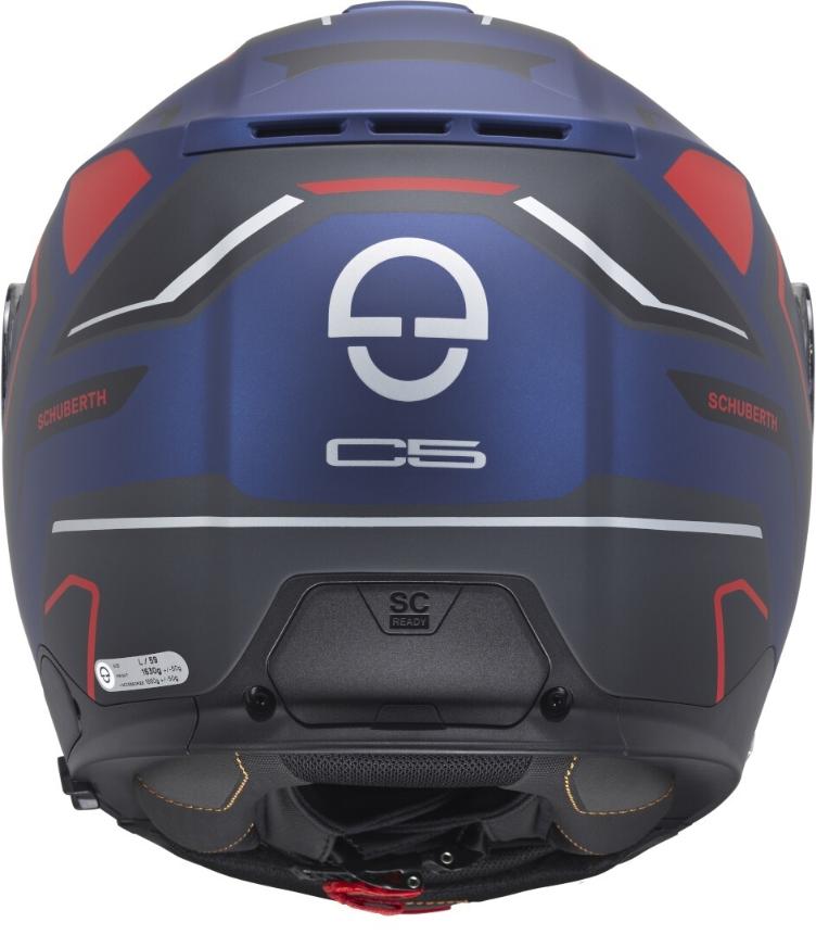 Schuberth C5 Klapphelm Omega Blue - 0