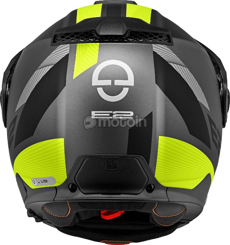 Schuberth E2 Klapphelm Defender Yellow - 1