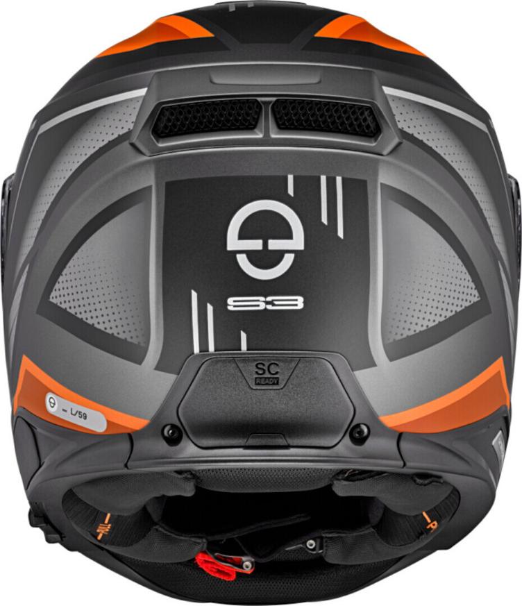 Schuberth S3 Storm Orange Helm - 5