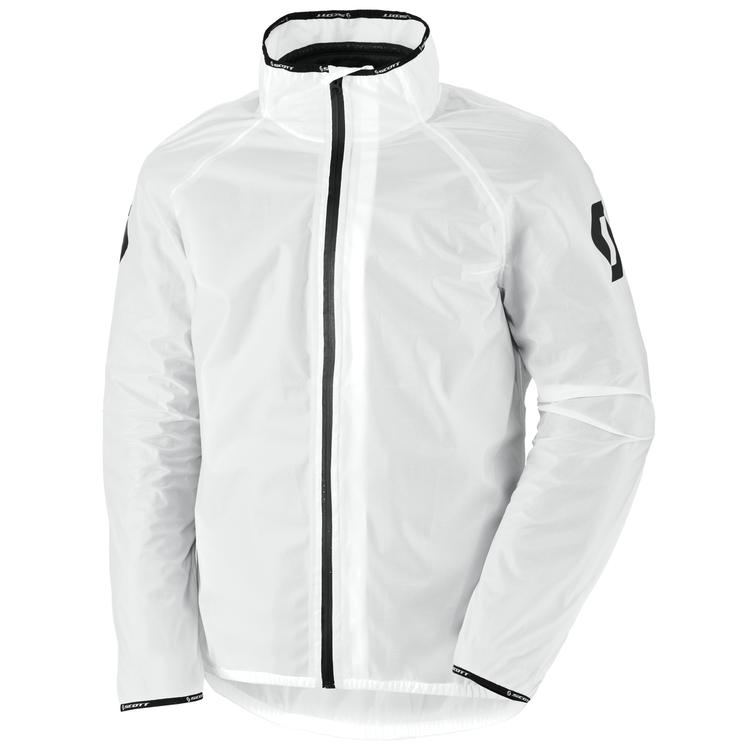 SCOTT RAIN JACKET LIHT DP CLEAR