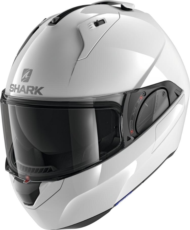 Shark Evo-ES Klapphelm Weiss