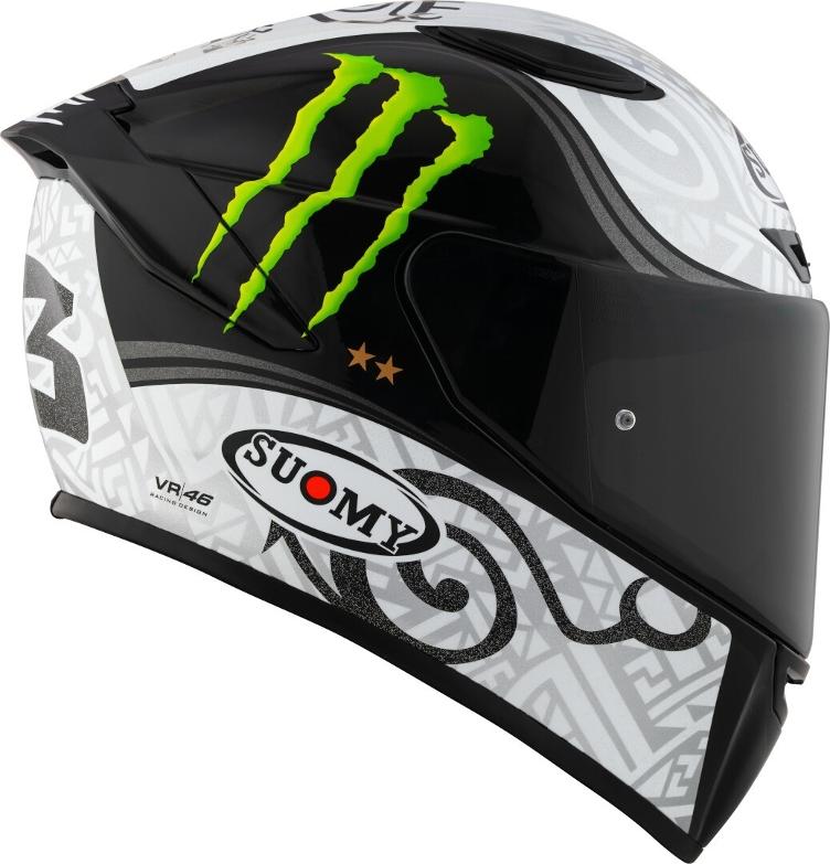 Suomy Track-1 Bagnaia Winter Test Monster Replica Helm - 0