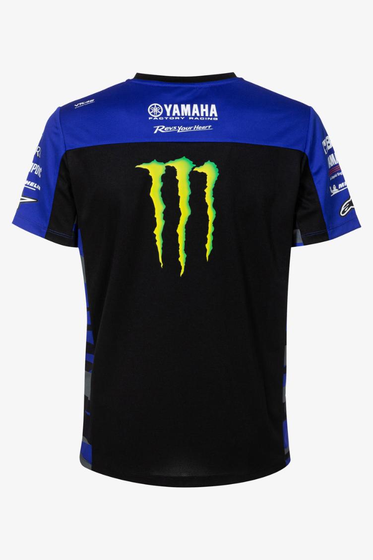 T-SHIRT REPLIK MONSTER ENERGY YAMAHA MOTOGP TEAM 2024 - 0