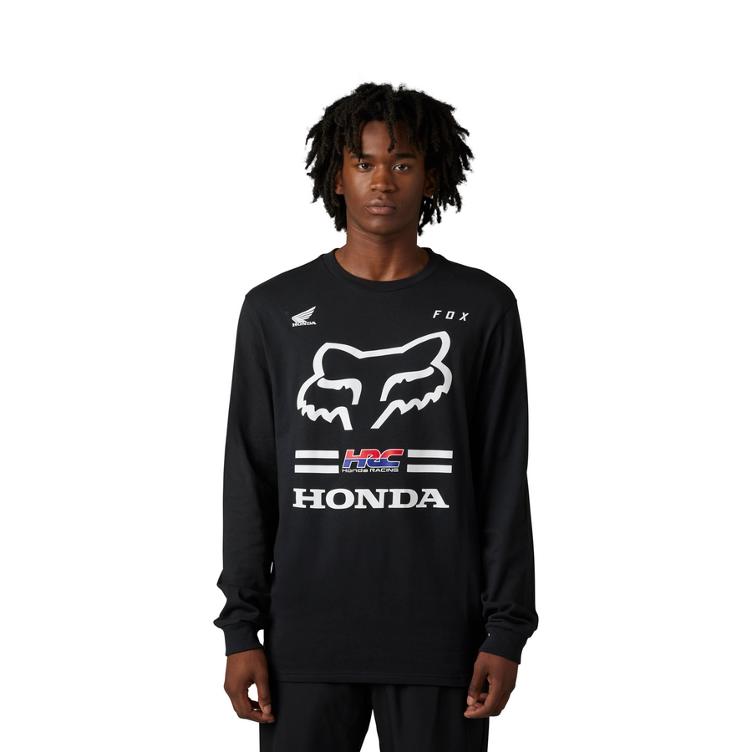 TEE FOX FOX X HONDA LS BLK