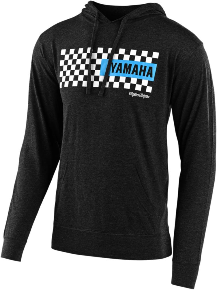 Troy Lee Design Yamaha Checkers Pullover Hoodie grau