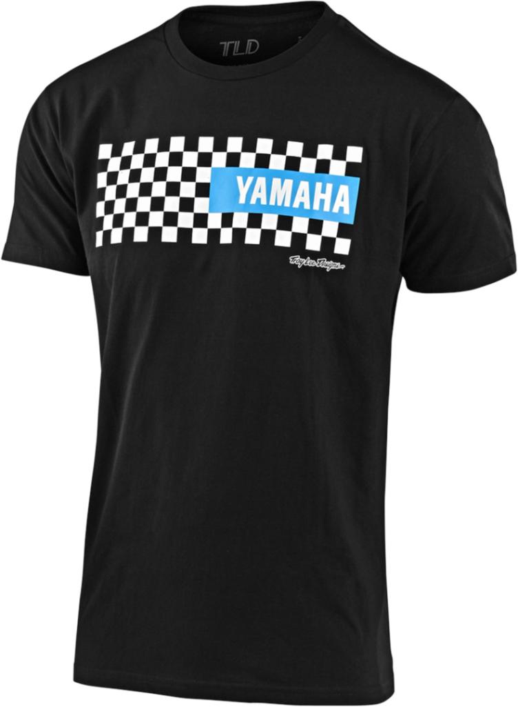 Troy Lee Design Yamaha Checkers Tee schwarz