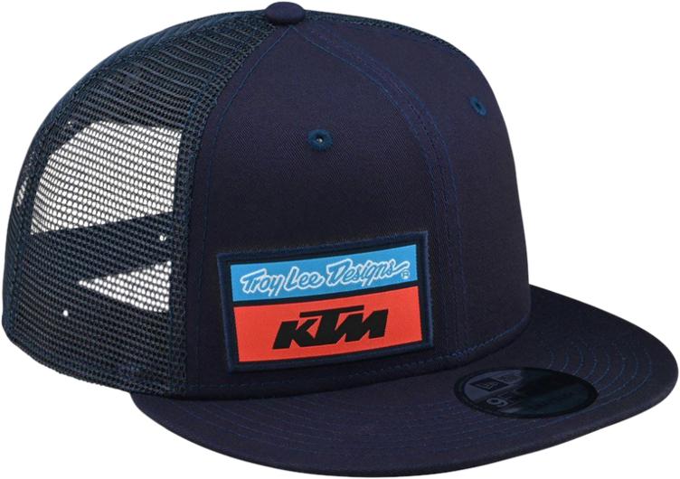Troy Lee Designs KTM Team Stock Snapback Navy