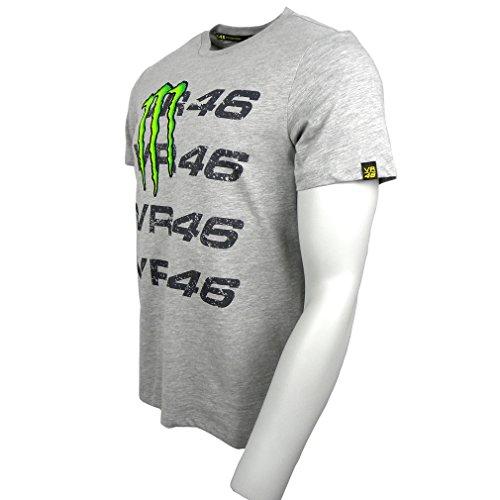 VR46 T-shirt Monster grau