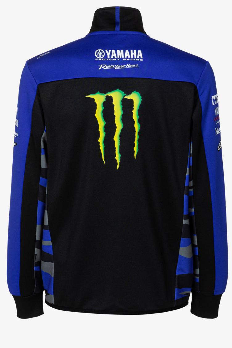 YAMAHA SWEATSHIRT REPLIK MONSTER ENERGY MOTOGP TEAM 2024 - 0