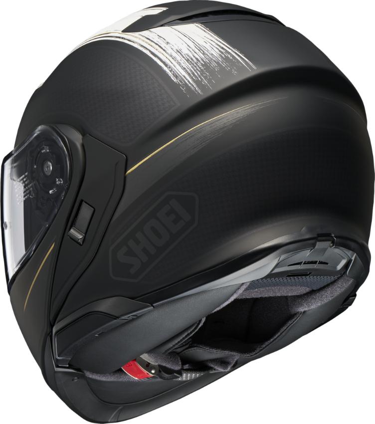 Shoei Klapphelm Neotec 3 Satori TC-5 matt-schwarz-weiss - 1