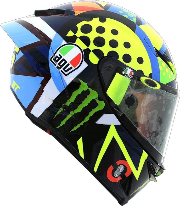 AGV Pista GP RR Soleluna Rossi Winter Test 2020 Carbon Helm