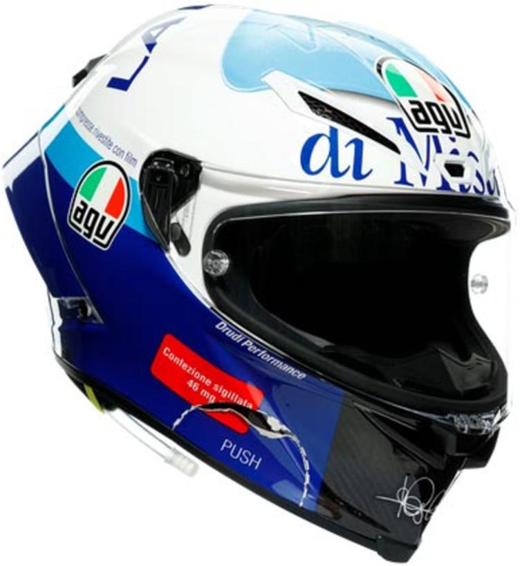 AGV Pista GP RR Rossi Misano 2020 Limited Edition Carbon Helm - 2